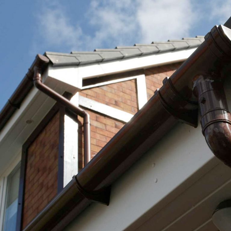 New fascias soffits and guttering Chesterfield